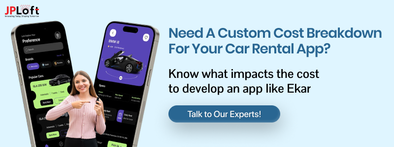 Create a car rental App Like Ekar CTA